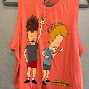 Beavis & Butthead crop top